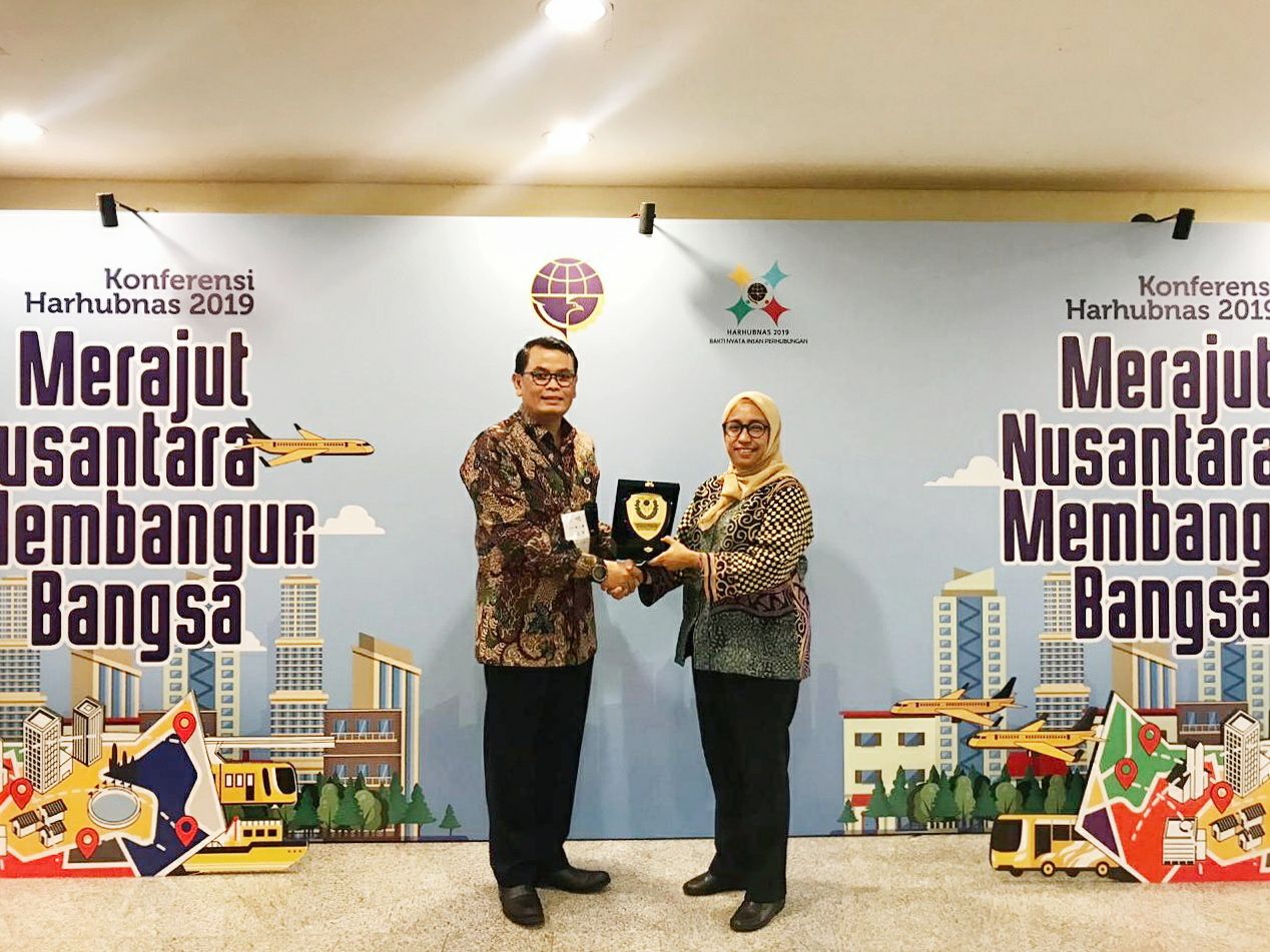 the 2019 harhubnas conference, pt angkasa pura solusi signed cooperation agreement with stpi