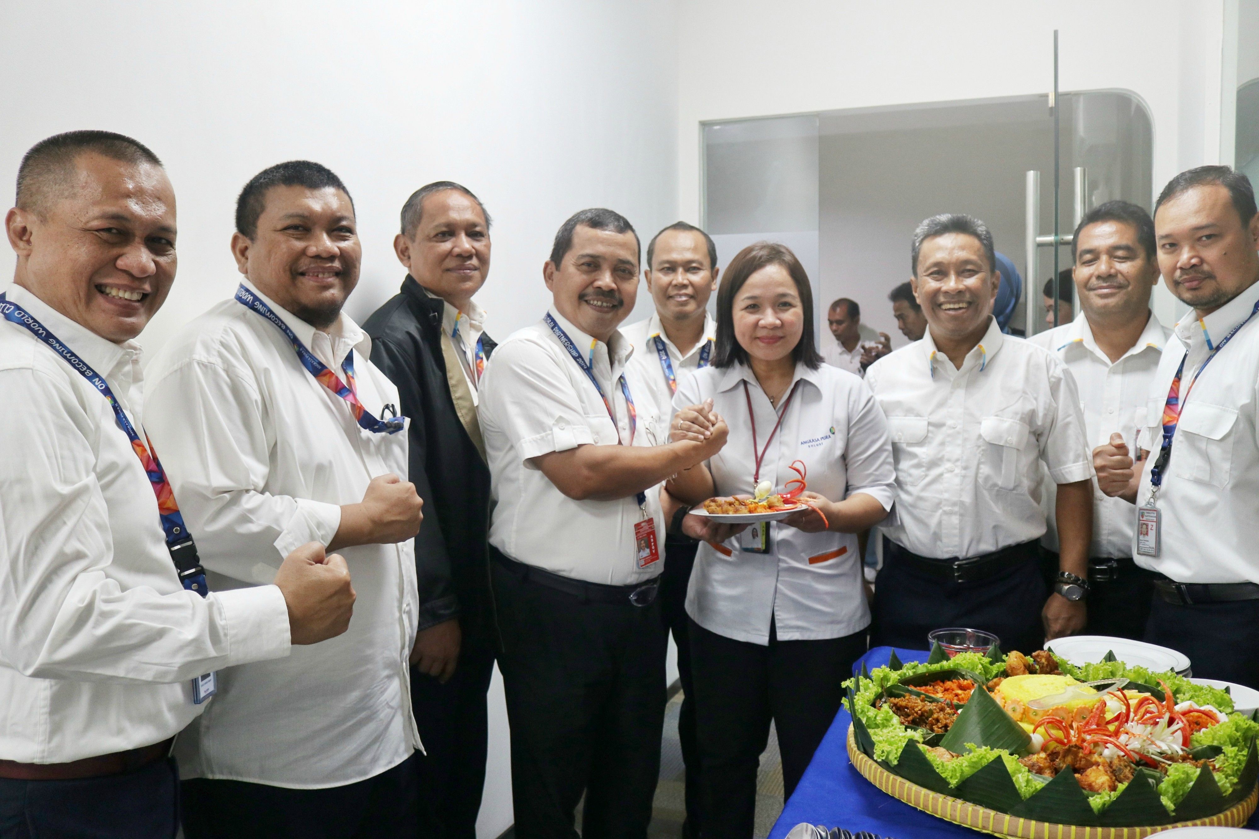  the opening ceremony of pt. angkasa pura solusi branch office at halim perdanakusuma international airport