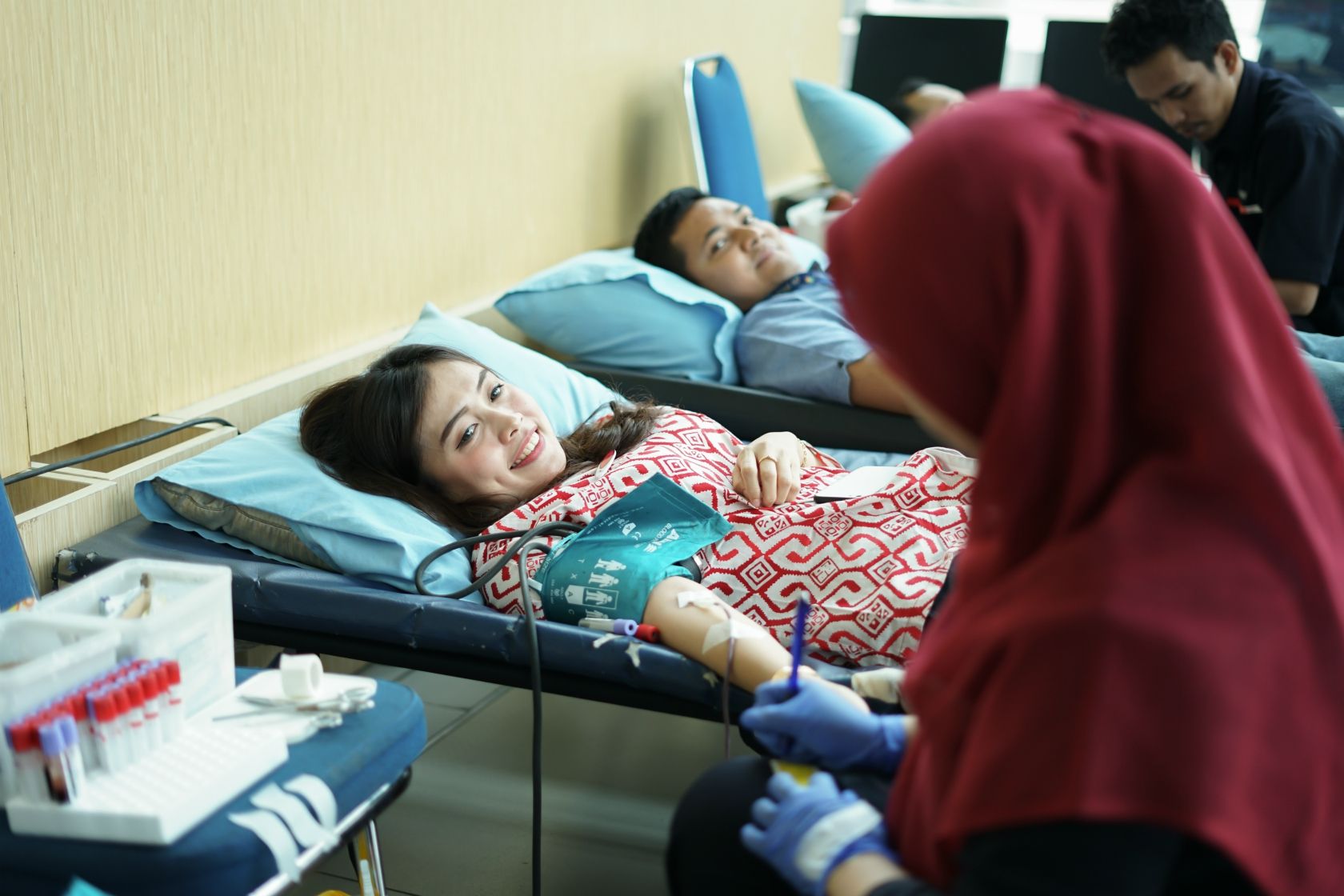 aps blood donor at aps november festival 2019
