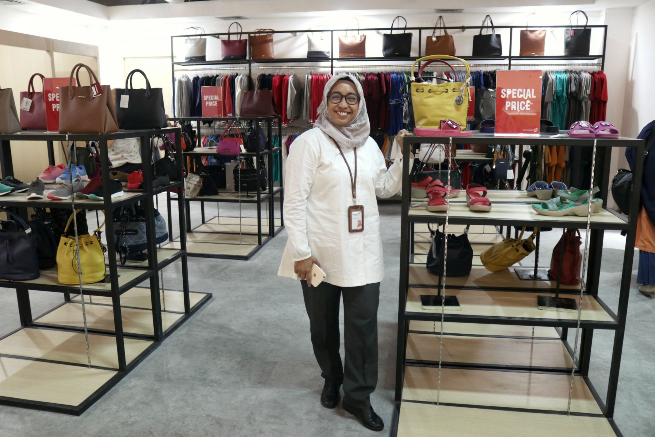 a soft launching of branded sale at terminal 3 by pt angkasa pura solusi